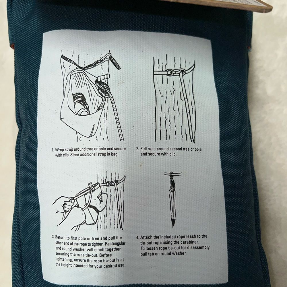 ARCADIA TRAIL DOG PACKABLE TIE OUT & LEASH - NEW 🎄🦮 - Picture 6 of 8